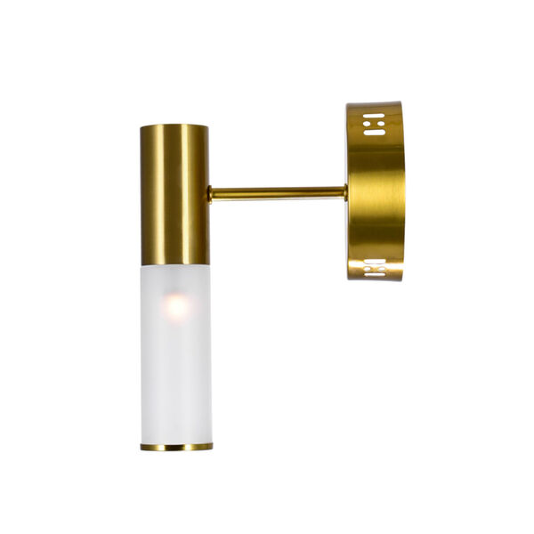 Pipes Brass LED Wall Sconce, image 4