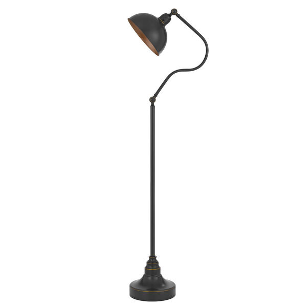 Industrial Dark Bronze One-Light Adjustable Floor Lamp, image 5