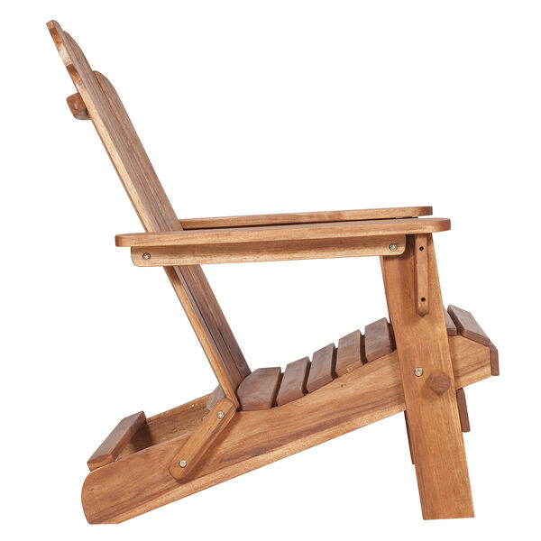 Acacia Adirondack Chair - Brown, image 3