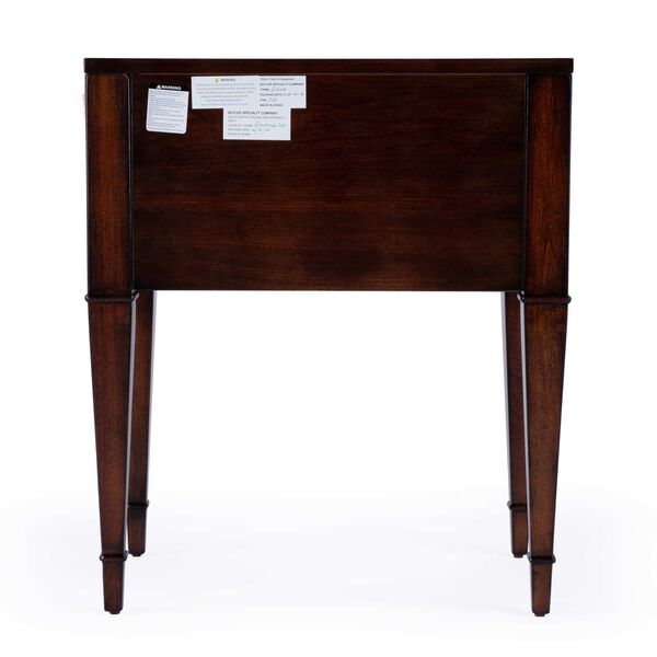Kai Cherry End Table with Two-Drawer, image 5