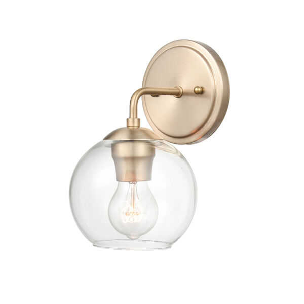 Modern Gold One-Light Wall Sconce, image 4