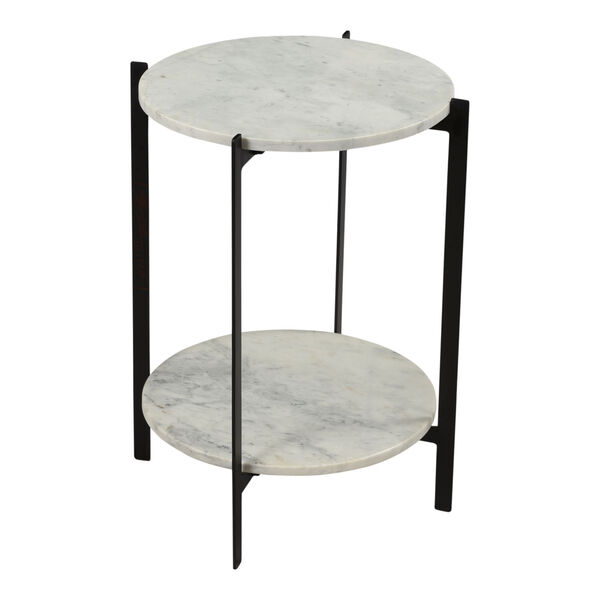 Melanie White Accent Table, image 3