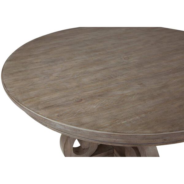 Tinley Park Dove Tail Grey Round Dining Table, image 3