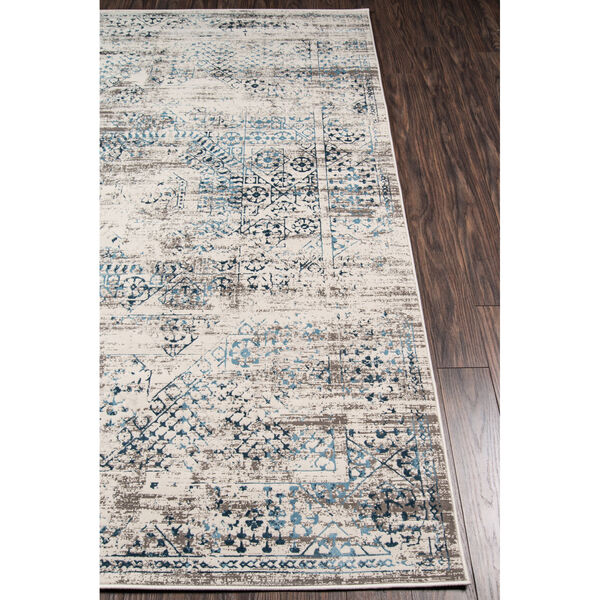Juliet Blue Distressed Rectangular: 7 Ft. 6 In. x 9 Ft. 6 In. Rug, image 3