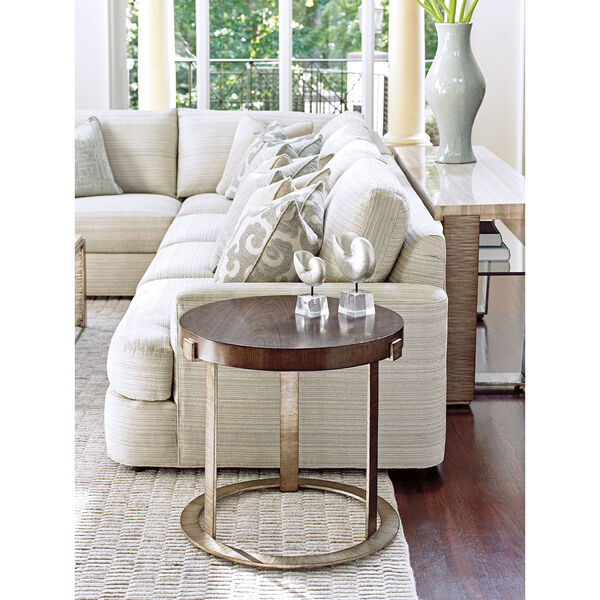 Laurel Canyon Brown Wetherly Accent Table, image 2