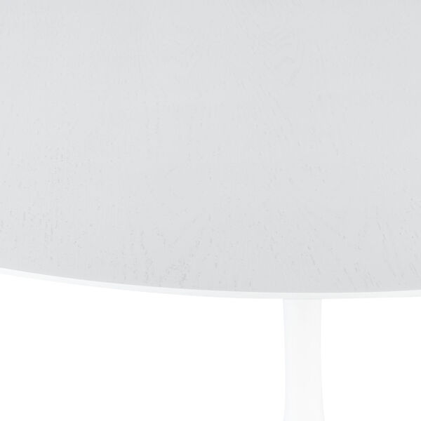 Cal White Dining Table, image 4