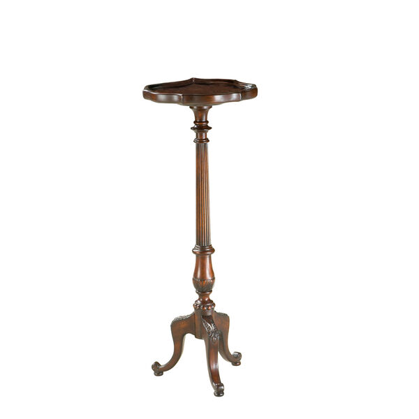 Cherry Pedestal Plant Stand, image 1