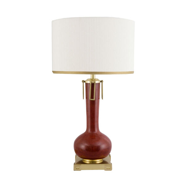 Eden Oxblood Red Table Lamp, image 1