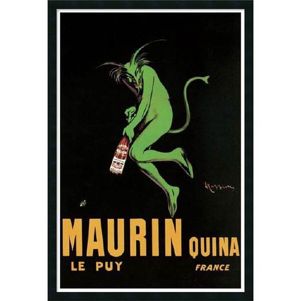 Maurin Quina, 1920 by Leonetto Cappiello: 26 x 38 Print Reproduction, image 1