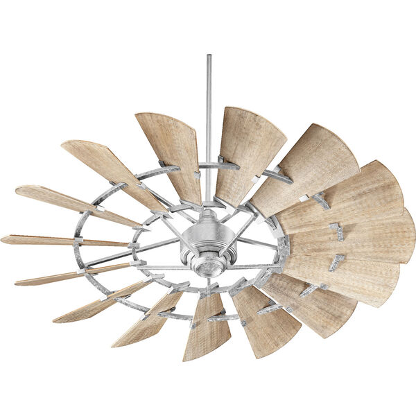 Windmill Galvanized 60-Inch Ceiling Fan, image 1