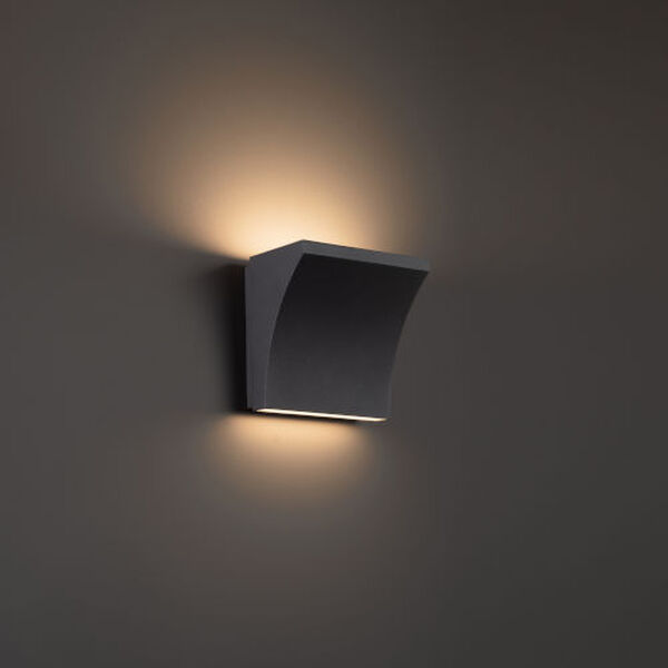 Cornice Black 2700 K Two-Light LED ADA Wall Sconce, image 3