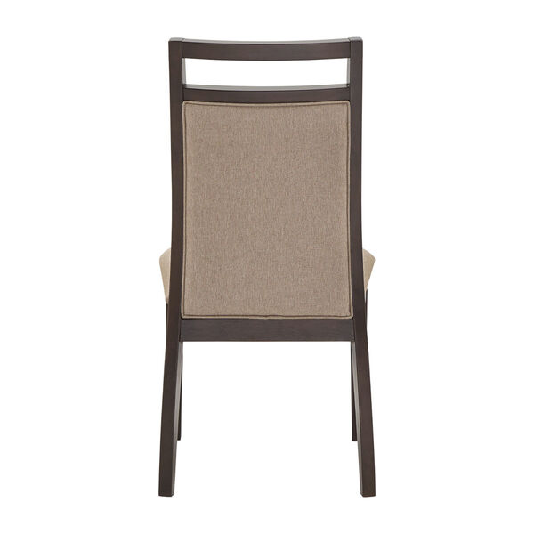 Lara Espresso and Gray Dining Chair, Set of Two, image 3