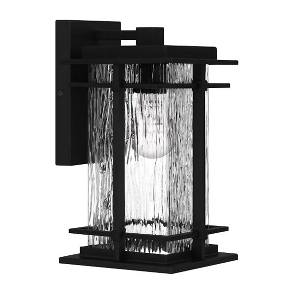 McAlister Earth Black 12-Inch One-Light Outdoor Wall Lantern, image 2