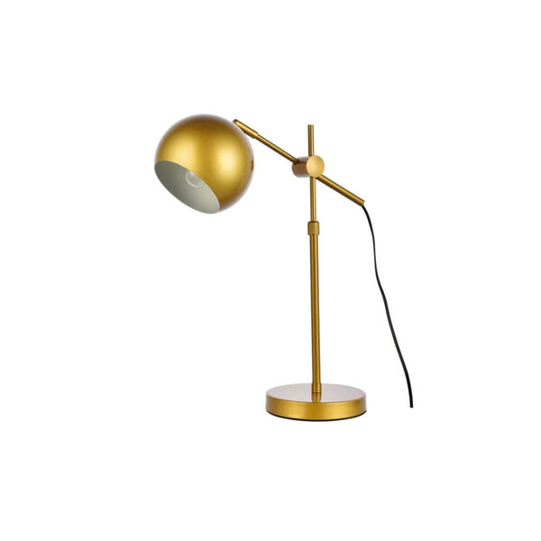 Forrester Brass One-Light Table Lamp, image 3