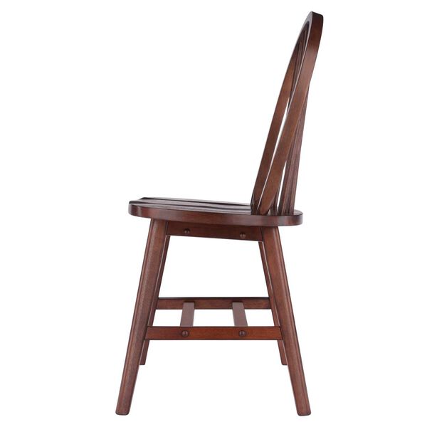 Windsor Walnut Chair, Set of Two, image 5