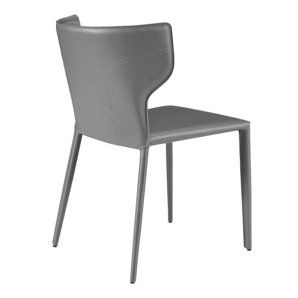 Divinia Gray 20-Inch Stacking Side Chair, image 4