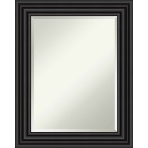 Colonial Black 24W X 30H-Inch Bathroom Vanity Wall Mirror, image 1