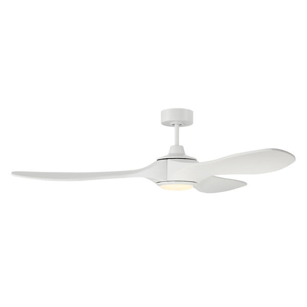 Envy White 60-Inch LED Ceiling Fan, image 7