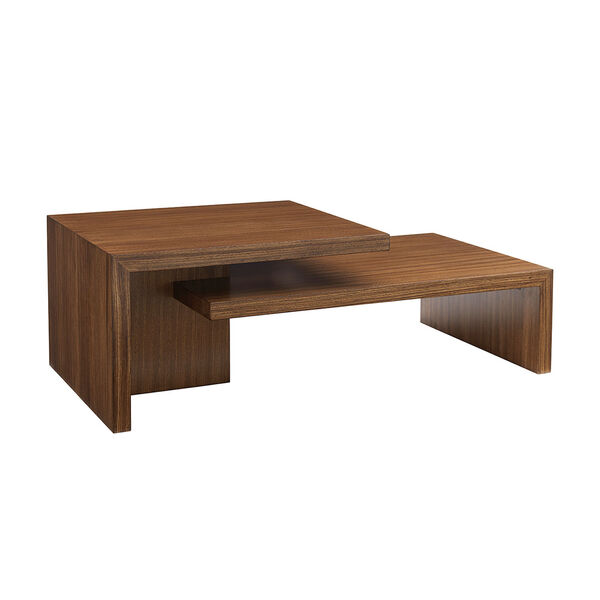 Kitano Brown Cascade Cocktail Table, image 1