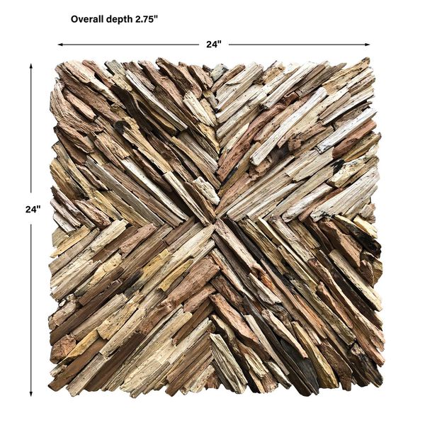 Outland Natural Drift Wood Wall Decor, image 3