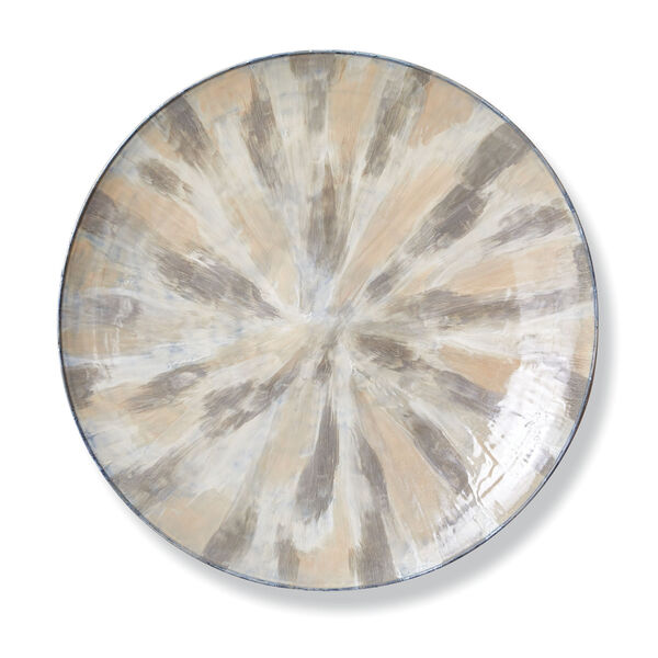 White Pearl Almeta Decorative Plate, image 1