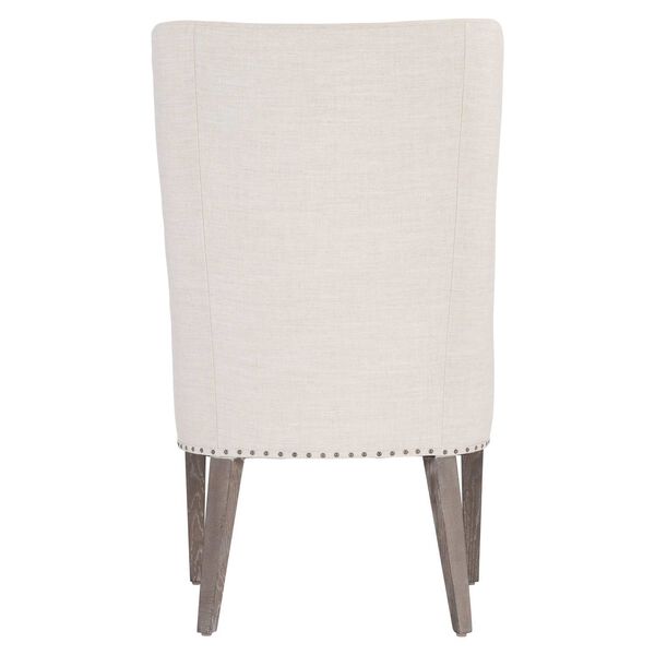 Albion Beige and Pewter Side Chair, image 4