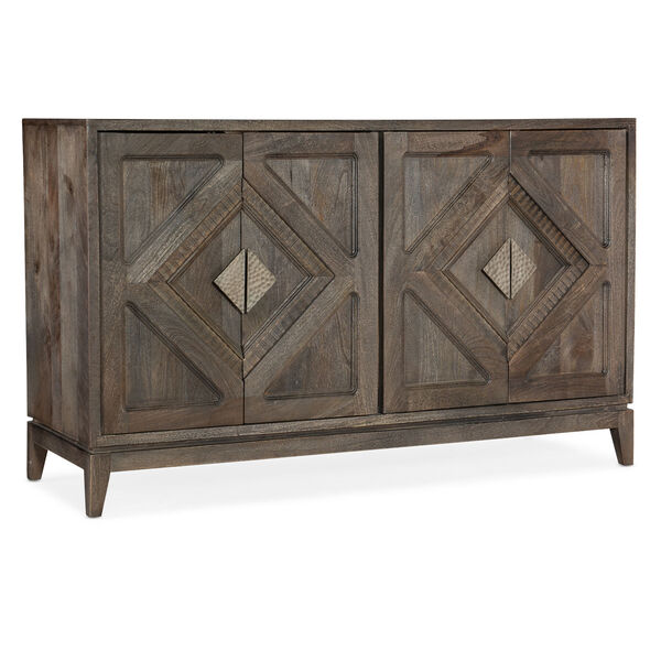 Commerce and Market Natural Carved Accent Chest, image 1