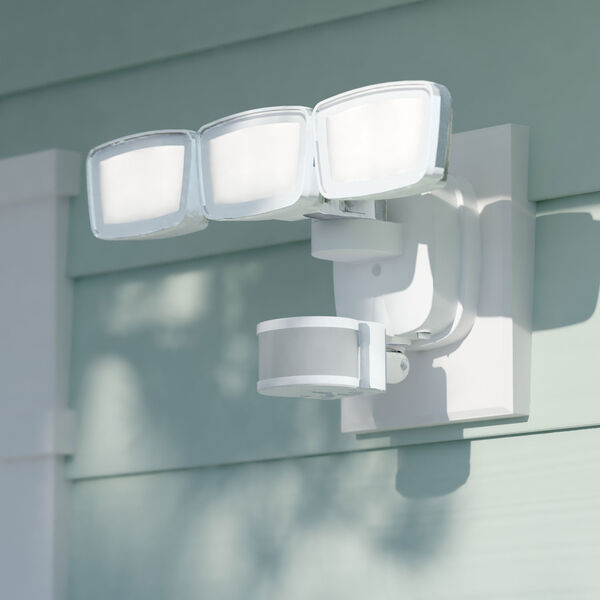 Three-Light Integrated LED Motion Sensor Outdoor Security Flood Light, image 2