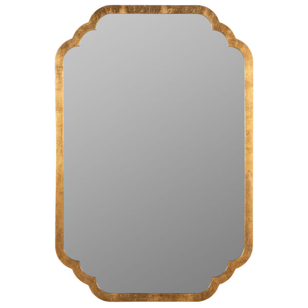Carol Gold Leaf 36 x 24-Inch Wall Mirror, image 2