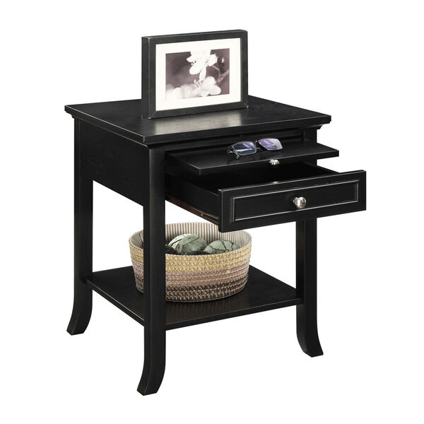 American Heritage Logan End Table with Drawer and Slide, image 2