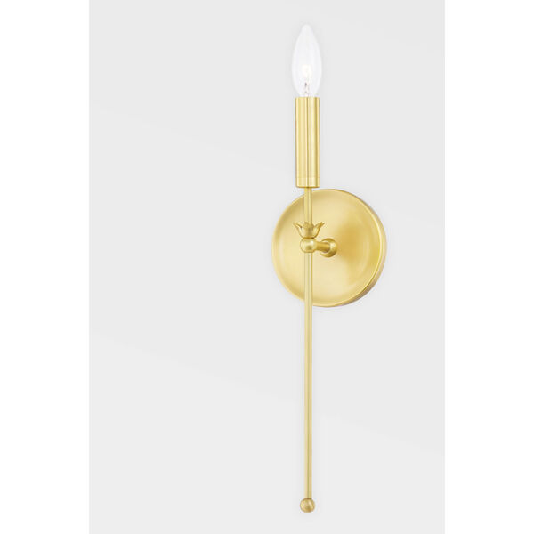 Gates Aged Brass One-Light Wall Sconce, image 2