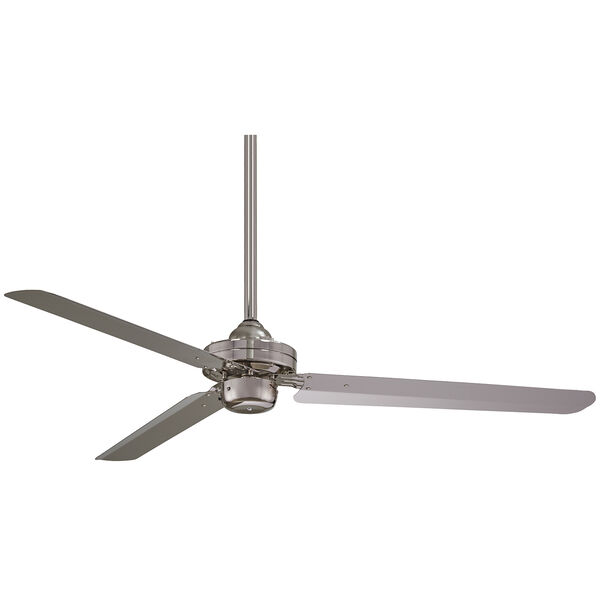 Steal Brushed Nickel 54-Inch Ceiling Fan, image 1