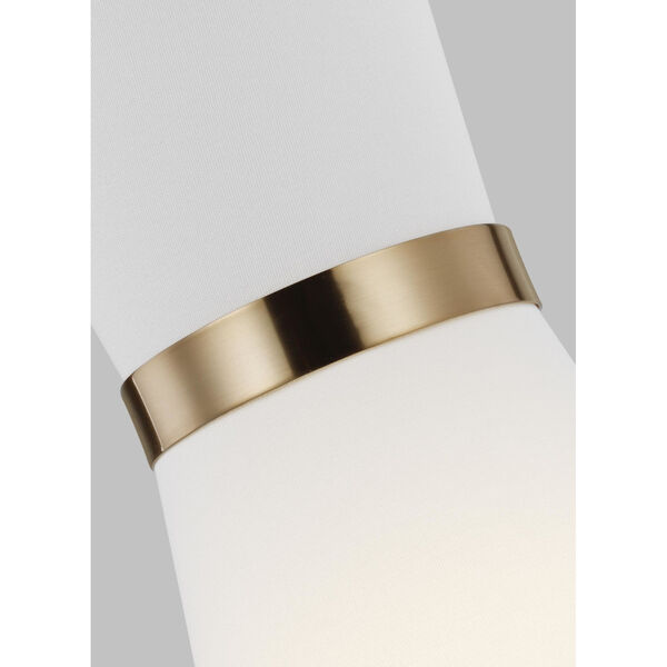 Clark Satin Brass One-Light Pendant, image 4