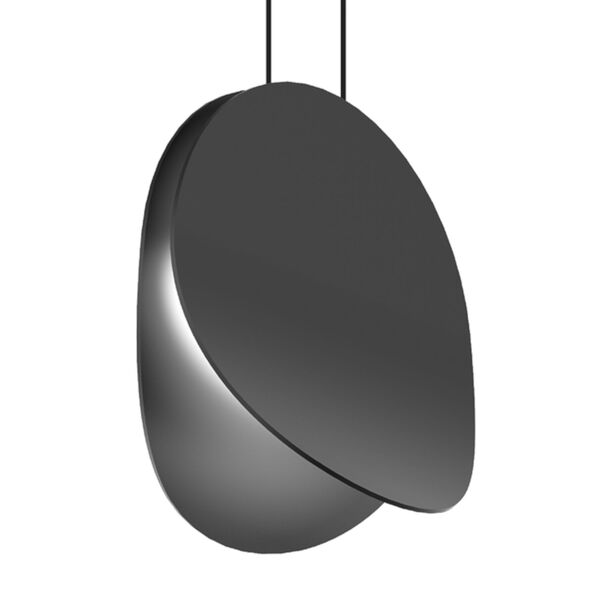 Malibu Discs Satin Black 10-Inch LED Pendant, image 1