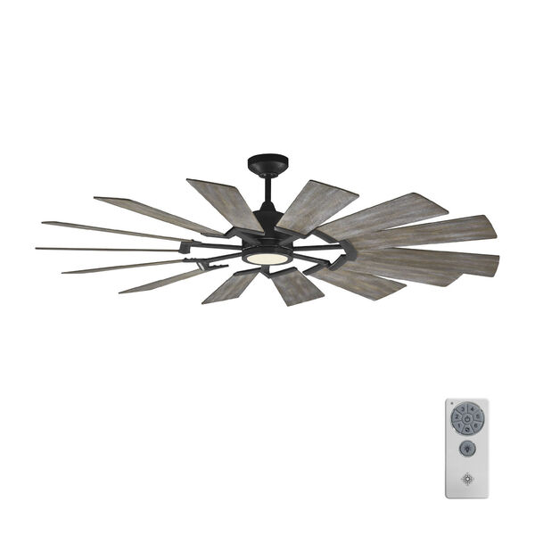 Prairie Aged Pewter 62-Inch LED Ceiling Fan, image 4