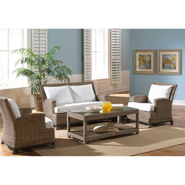 Exuma Standard Four-Piece Living Set with Cushion, image 3