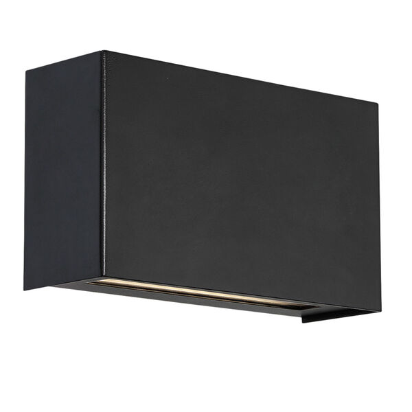 Blok Black Four-Inch Two-Light 3000K LED Wall Sconce, image 1