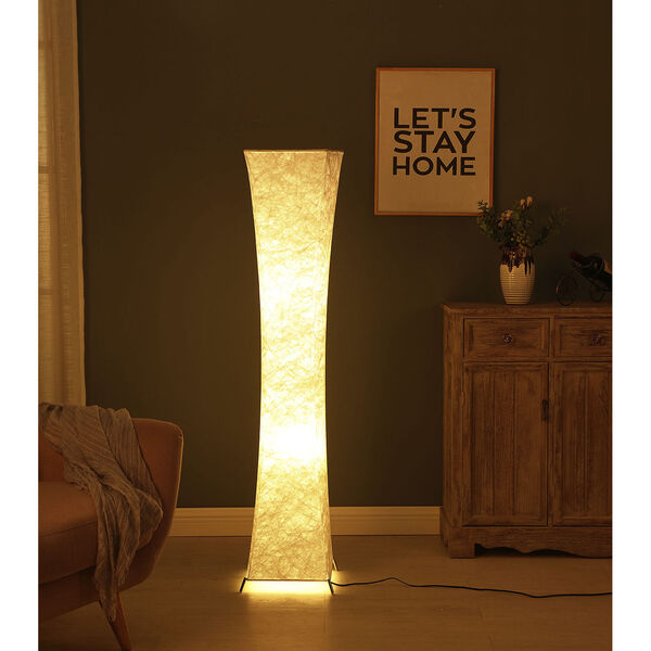 Harmony Tan Two-Light LED Floor Lamp, image 4