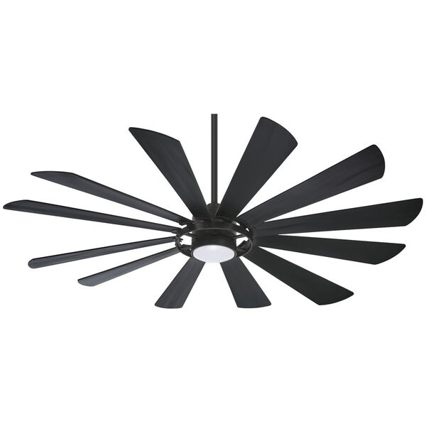 Windmolen Textured Coal 65-Inch LED Smart Ceiling Fan, image 1