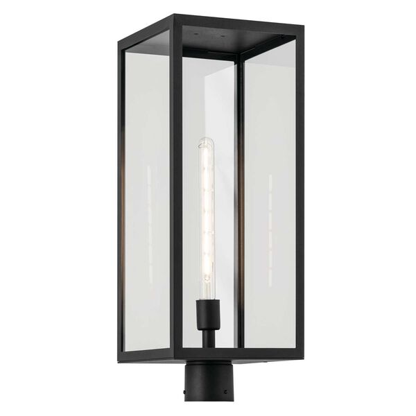 Branner Textured Black 26-Inch One-Light Outdoor Post Lantern, image 3