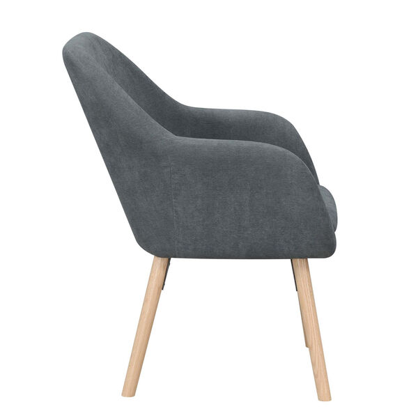 Charlotte Slatel Gray Accent Chair, image 4