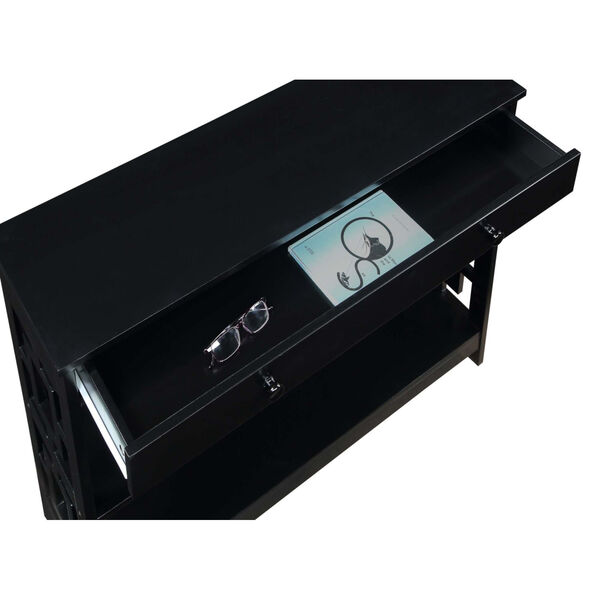 Town Square Black Accent Console Table, image 5