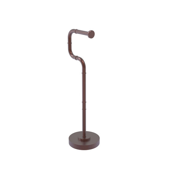 Remi Antique Copper Six-Inch Free Standing Toilet Tissue Stand, image 1