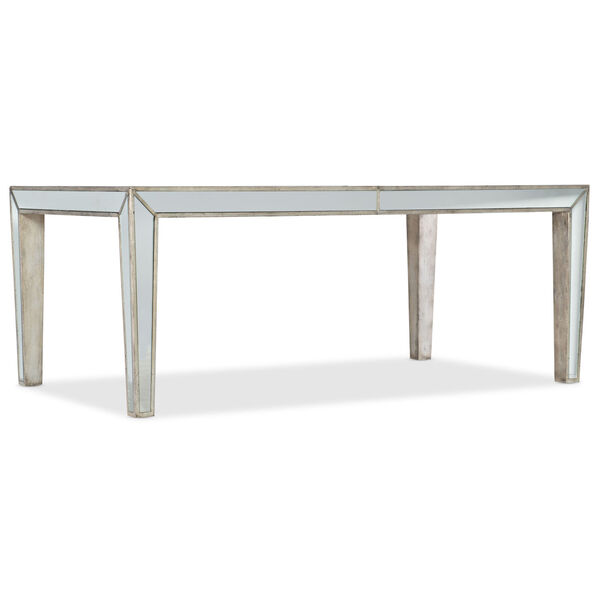 Sanctuary Champagne 76-Inch Rectangular Dining Table, image 1