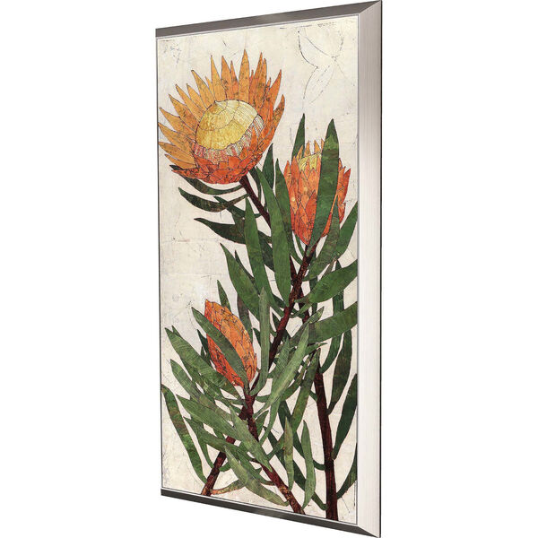 Protea Orange 27 x 51 Inch Floral and Botanical Wall Art, image 3
