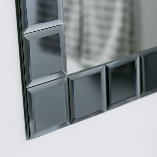 Silverlake Rectangular Frameless Bathroom Wall Mirror, image 6
