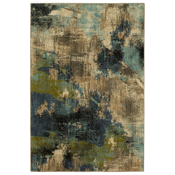 Elements Multicolor Oyster Rectangular: 5 Ft. 3 In. x 7 Ft. 10 In. Rug, image 1
