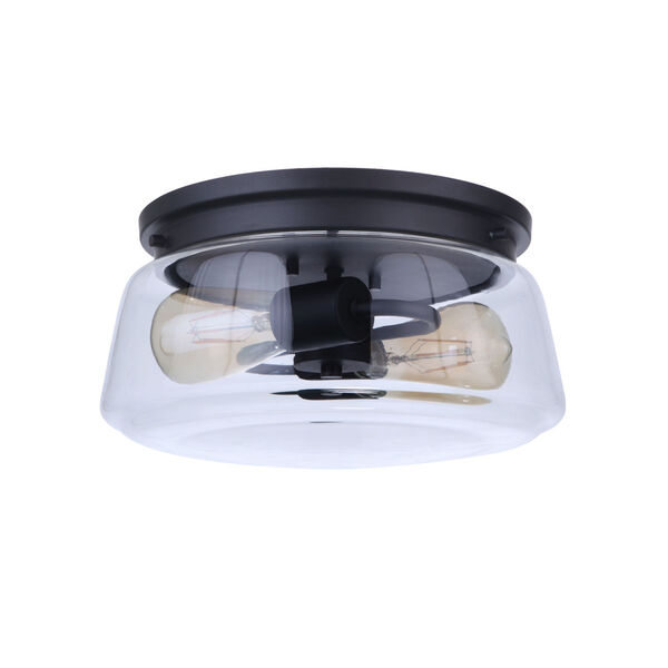 Laclede Midnight Two-Light Outdoor Flush Mount, image 5