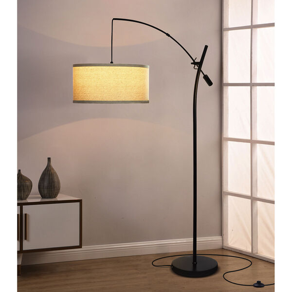 Grayson Black LED Floor Lamp, image 5