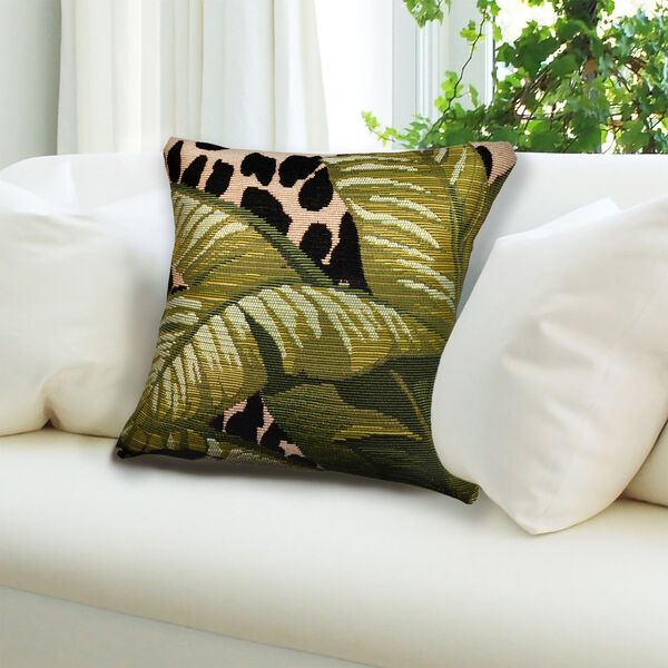 Marina Green Liora Manne Safari Indoor-Outdoor Pillow, image 2